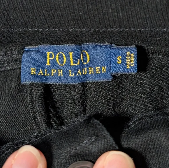 Polo by Ralph Lauren Black Jogger Pants - Picture 6 of 8